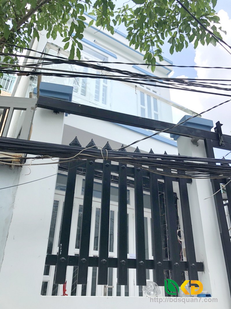 Cho thuê nhà 1 lầu mới hẻm 160 đường Nguyễn Văn Quỳ quận 7.